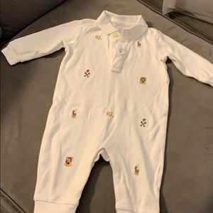 Ralph Lauren polo onesie size 9 months